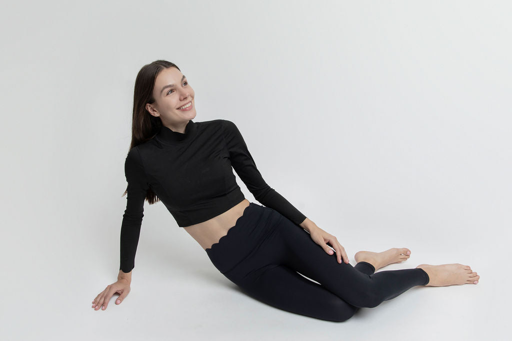 Bali Ocean Leggins Black