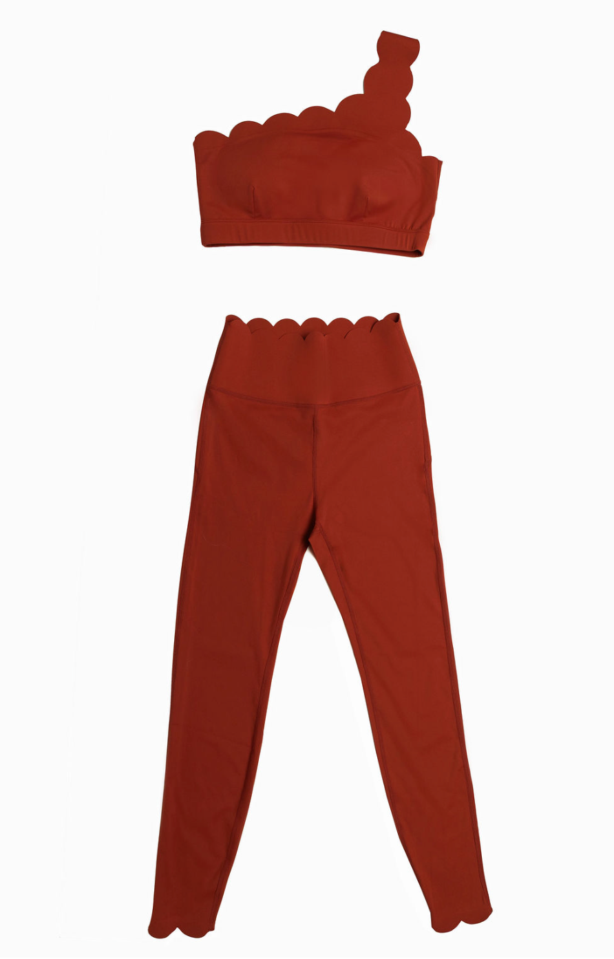 Bali Ocean Leggins Red